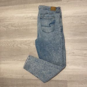 American Eagle Outfitters Acid-Wash Jeggings sz:16